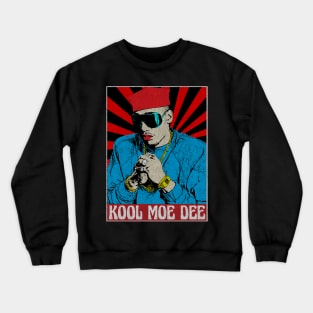 Kool Moe Dee 80s Pop Art Fan Art Crewneck Sweatshirt